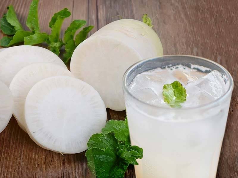 how drinking radish juice helps in weight lose sag वजन घटाने के लिए