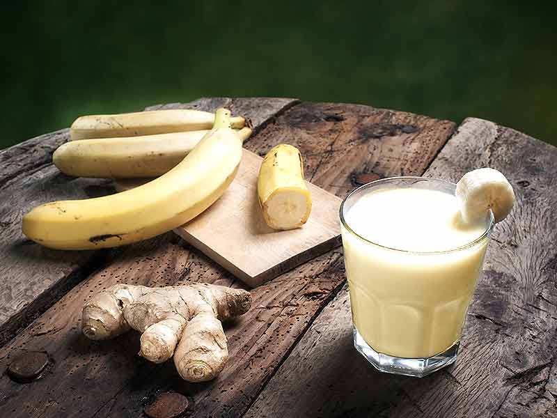 Lose Weight Quickly With Banana And Ginger Smoothie lifealth