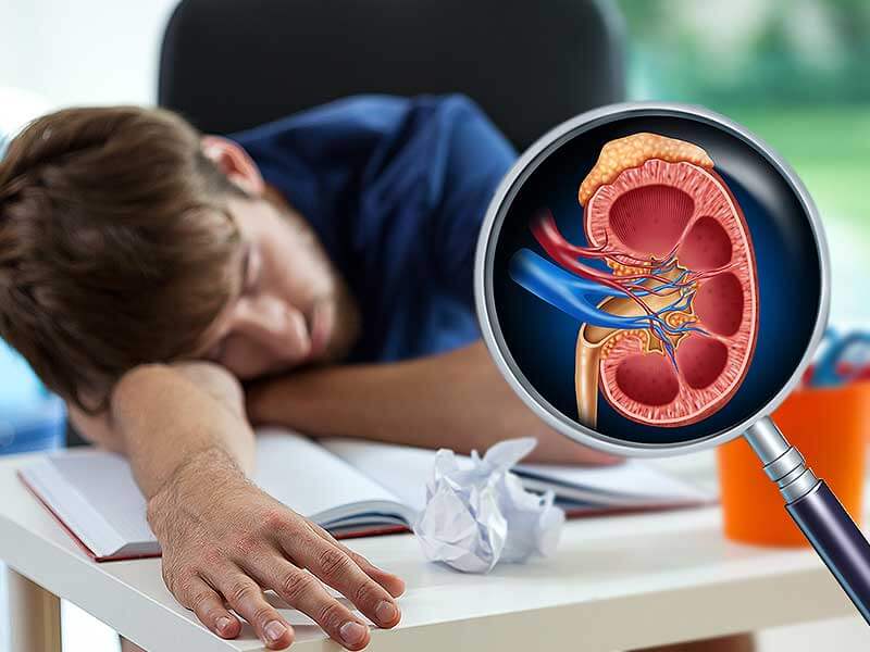 Signs suggesting failure of kidney lifealth
