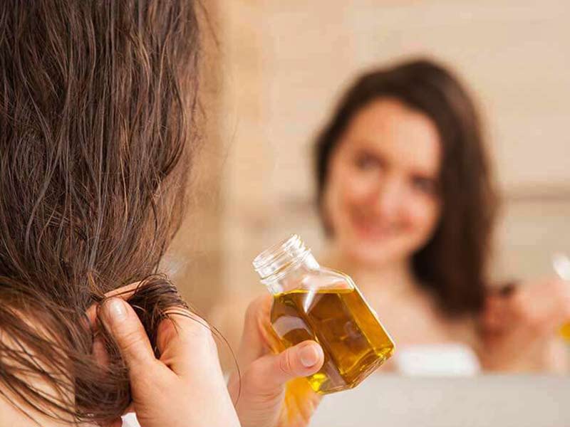 Why is it necessary to apply hair oil in every 10 days to keep them