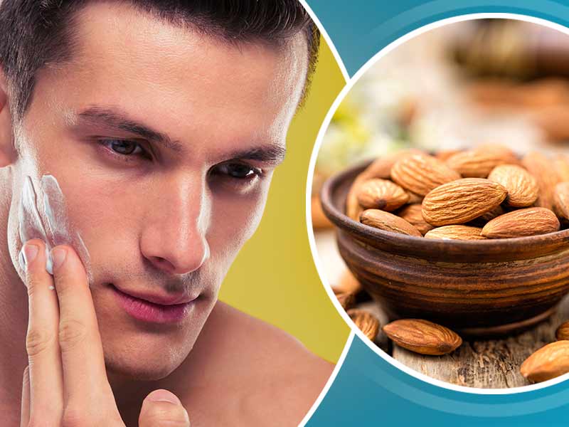 how to make almond face mask at home for clear skin ish निखरी और साफ